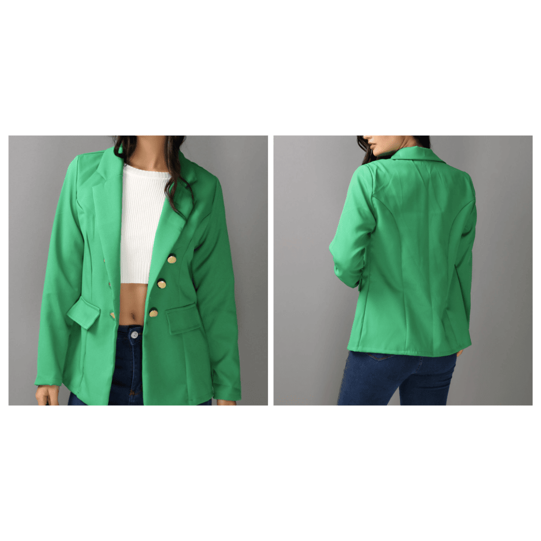 Blazer Casual Feminino de P...